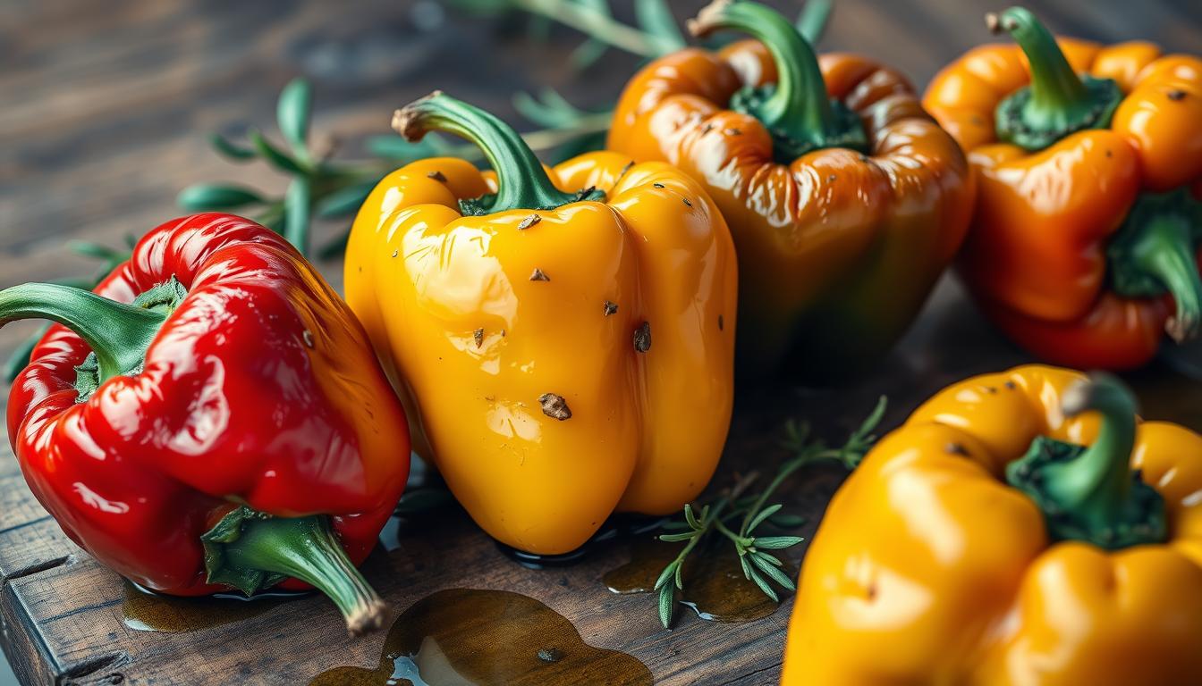 Rezept für Pečena Paprika (gebackene Paprika)