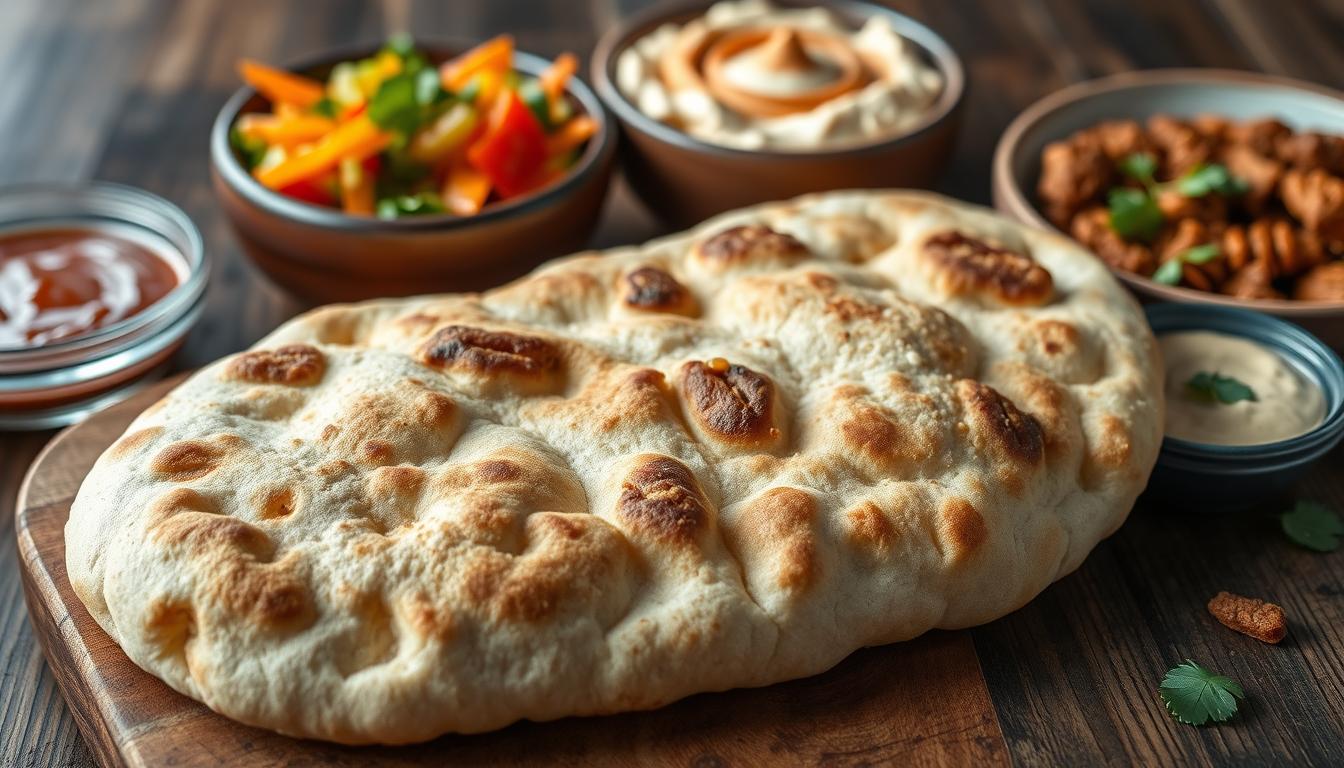 Rezept für Pita (gefüllter Teig mit verschiedenen Füllungen) Rezept für Pita (gefüllter Teig mit verschiedenen Füllungen)