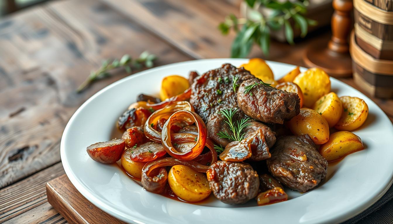 Rezept für Tiroler Gröstl Rezept für Tiroler Gröstl