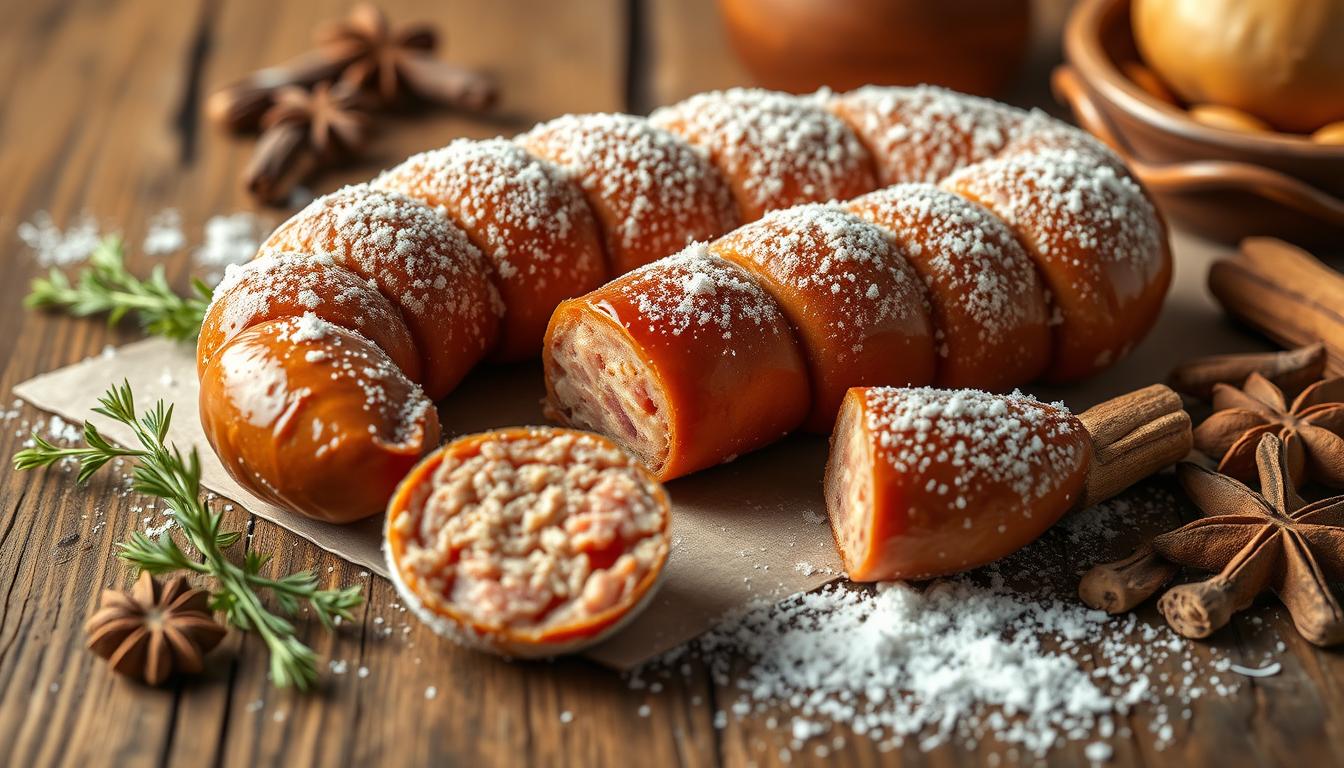 Rezept für Wiener Zuckerlwurst Rezept für Wiener Zuckerlwurst