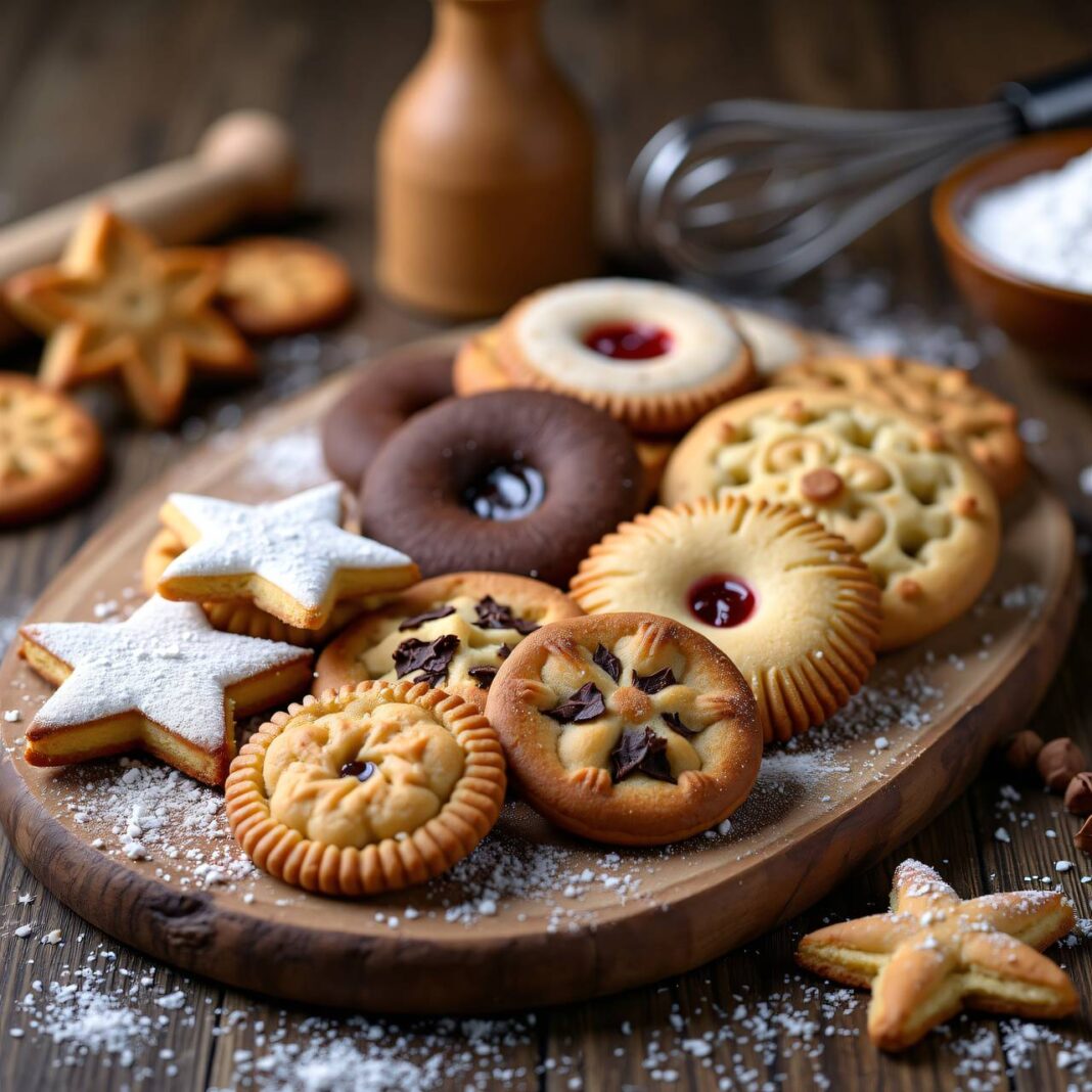 1 Teig, 5 Kekse Rezept 1 Teig, 5 Kekse Rezept