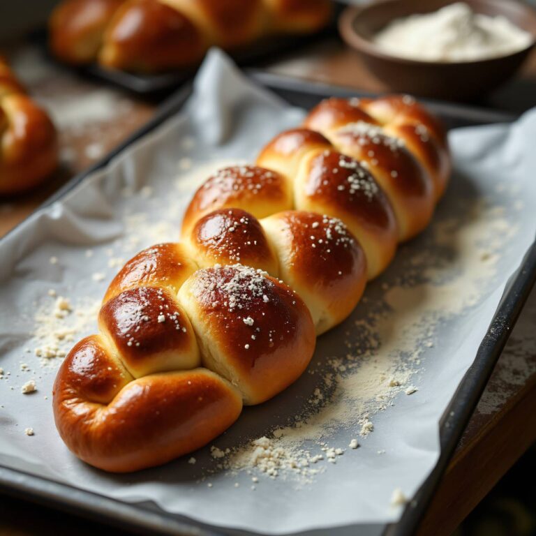 4-Strang-Zopf Rezept