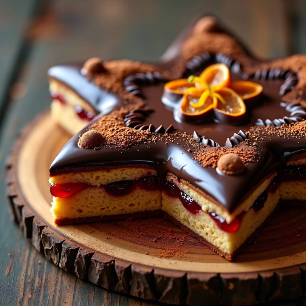 Adventstern mit Trüffeln Rezept Adventstern mit Trüffeln Rezept