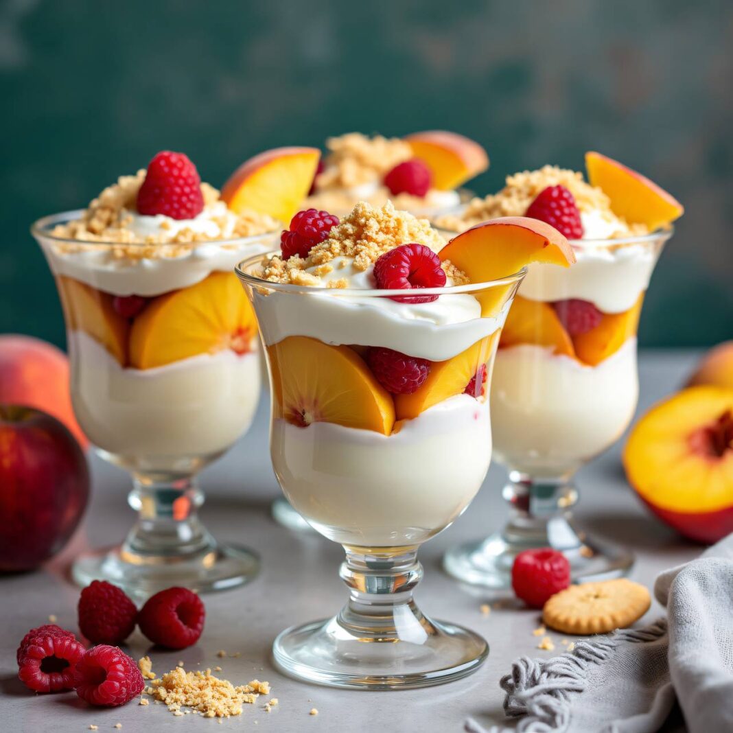 Amaretti-Joghurt-Fruchtbecher Rezept Amaretti-Joghurt-Fruchtbecher Rezept