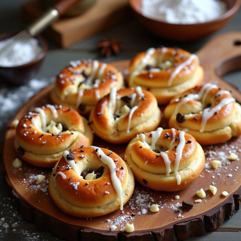 Anis-Schokoladen-Schnecken Rezept