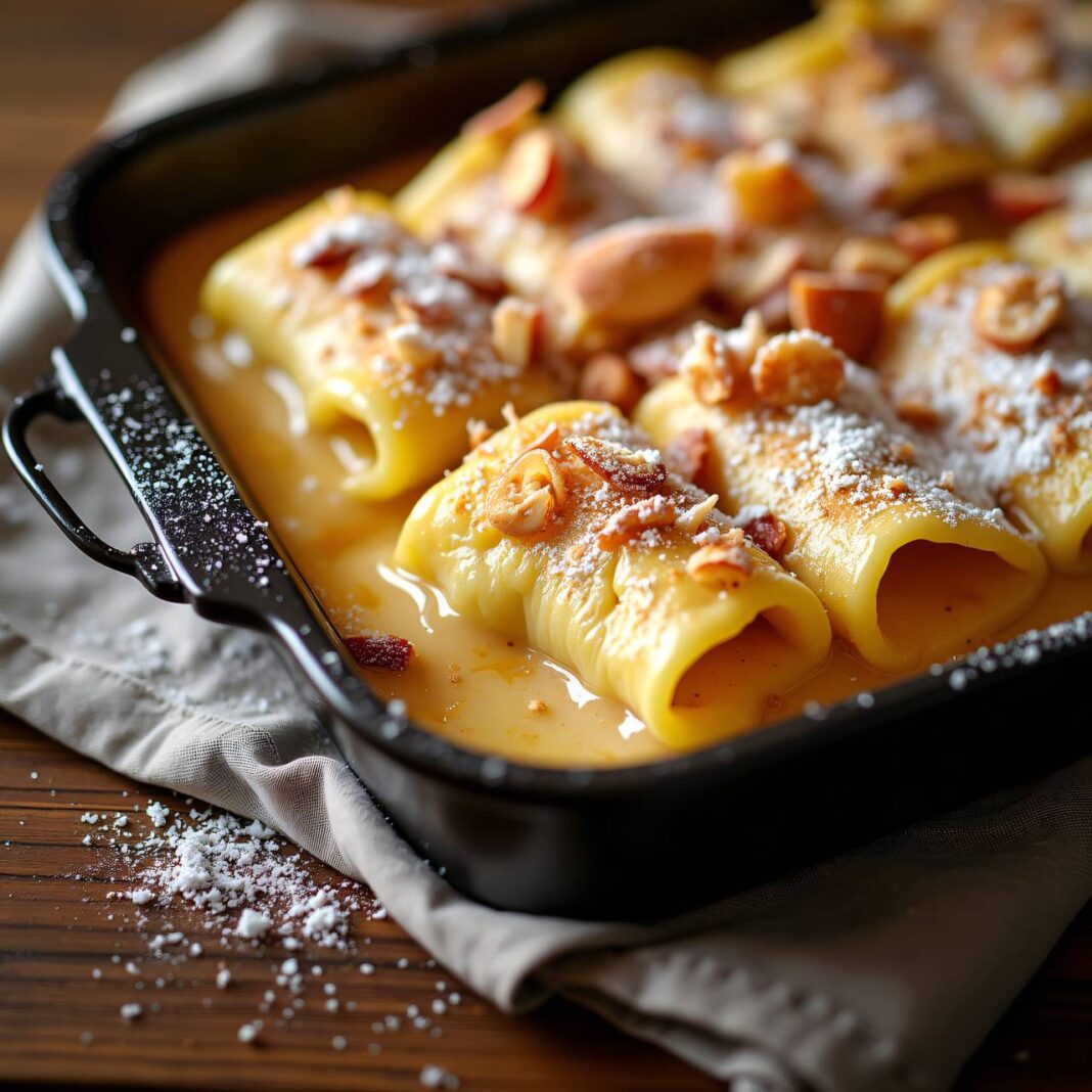 Apfel-Cannelloni Rezept Apfel-Cannelloni Rezept