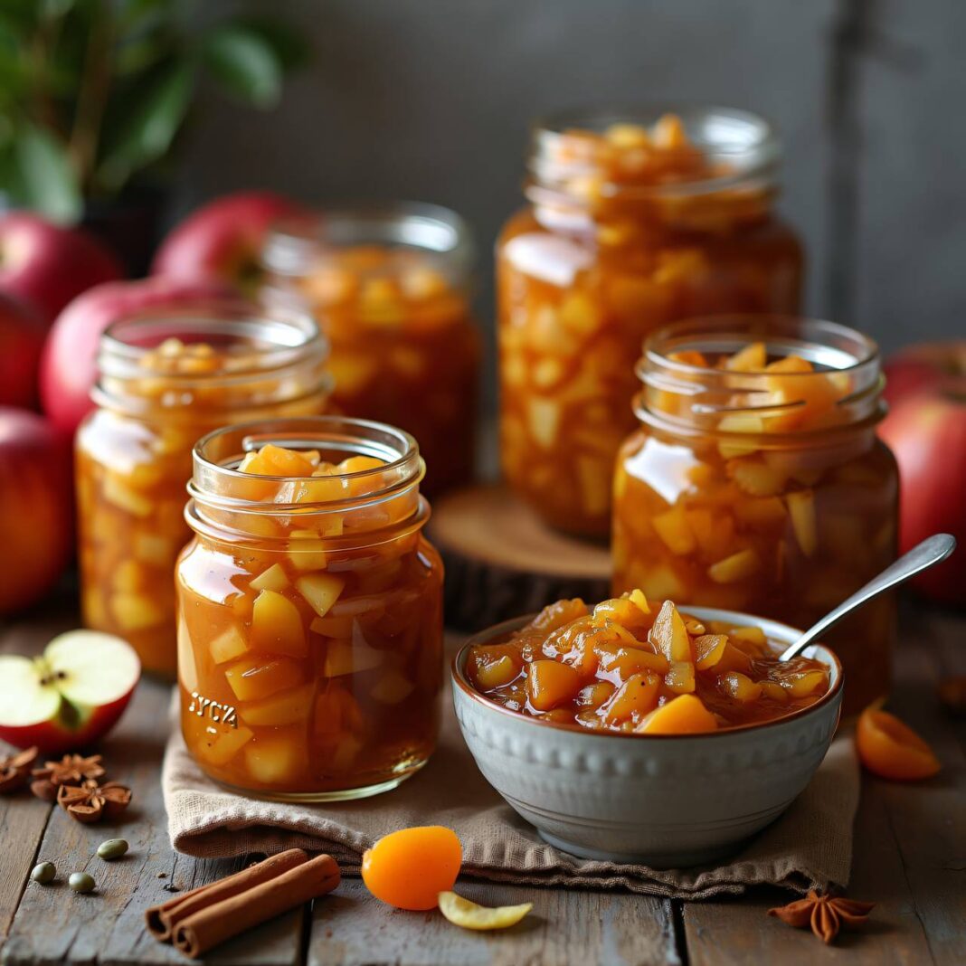 Apfel-Chutney Rezept Apfel-Chutney Rezept