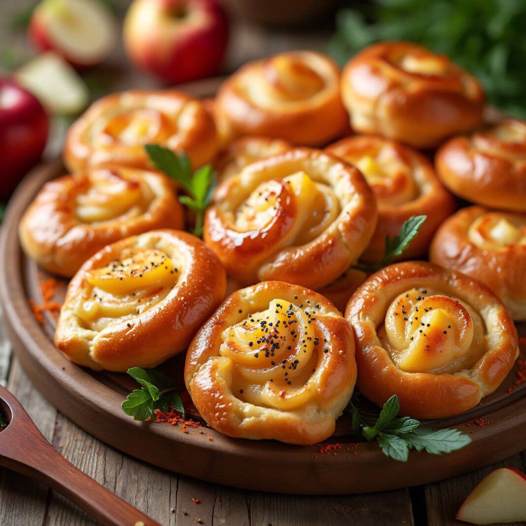 Apfel-Käse-Krapfen Rezept Apfel-Käse-Krapfen Rezept