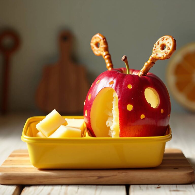 Apfel-Käse-Snack Rezept