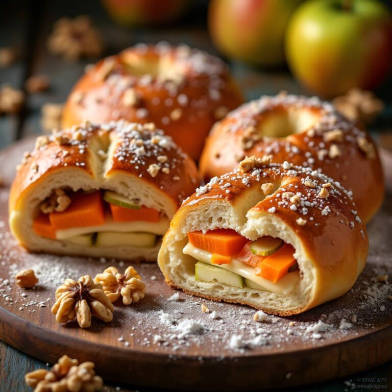Apfel-Karotten-Brötchen Rezept