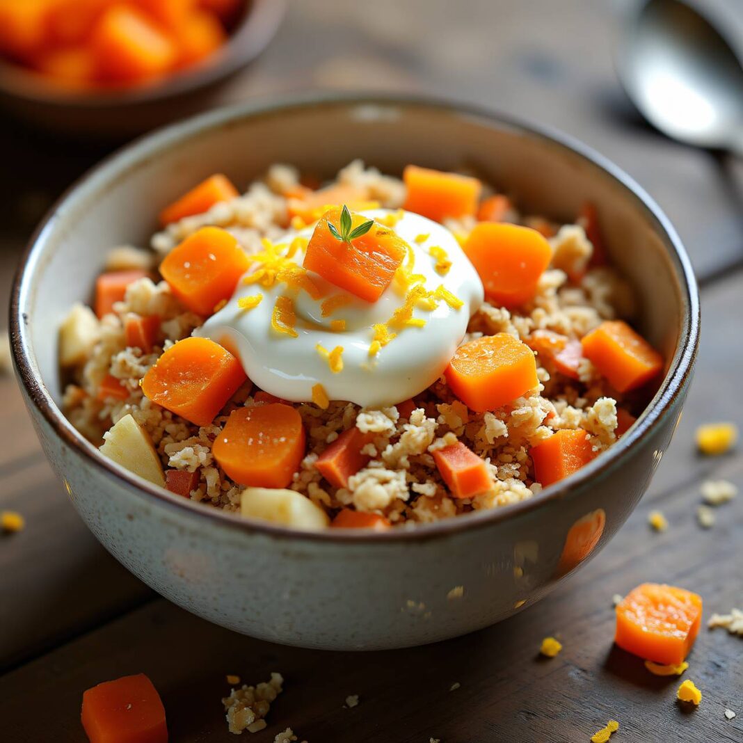 Apfel-Karotten-Pastinaken-Müsli Rezept Apfel-Karotten-Pastinaken-Müsli Rezept