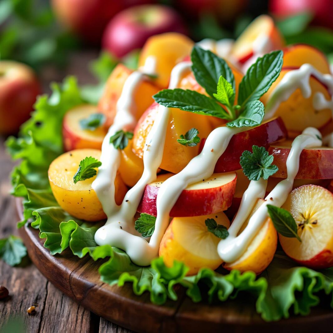 Apfel-Kartoffel-Salat Rezept Apfel-Kartoffel-Salat Rezept