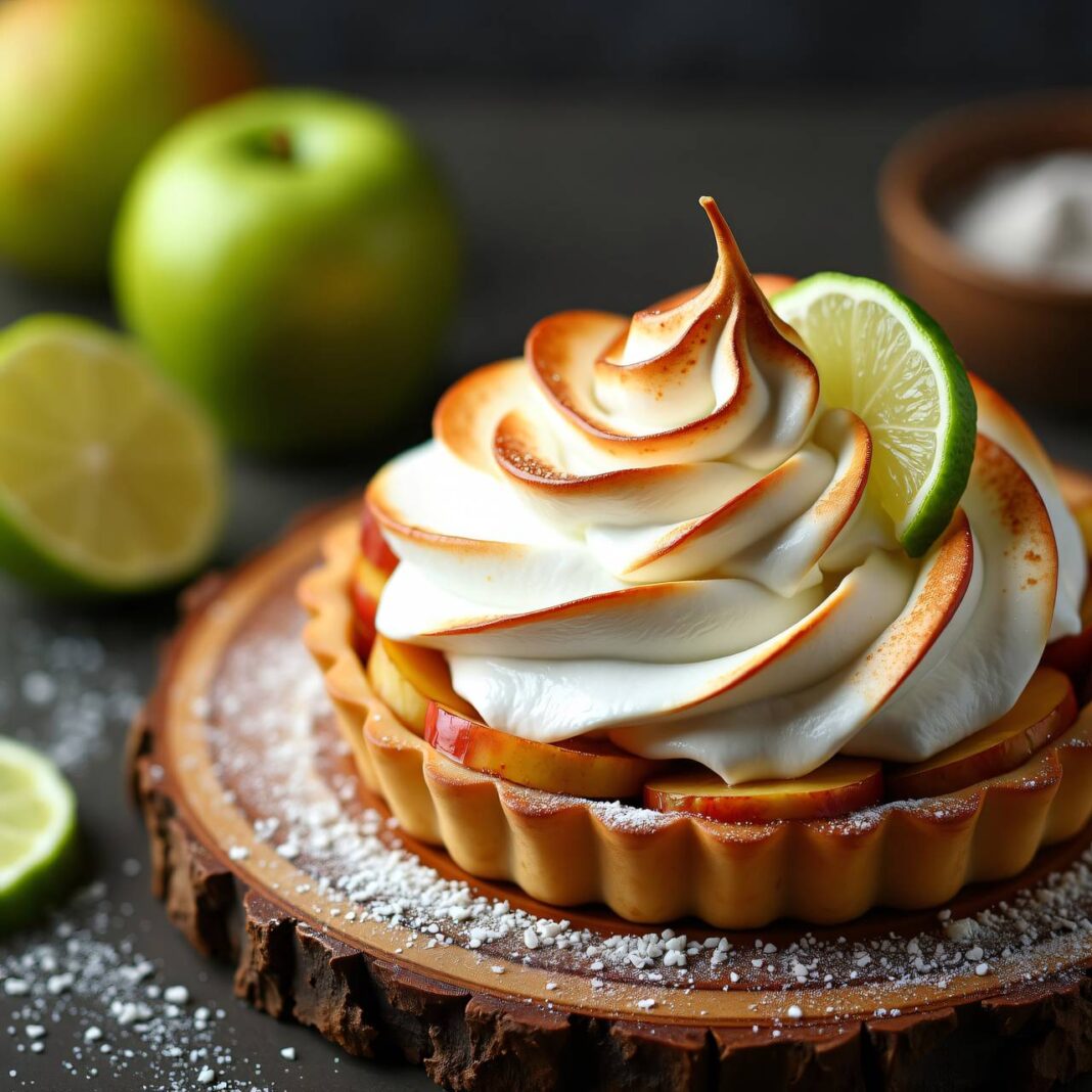 Apfel-Meringue-Tarte Rezept Apfel-Meringue-Tarte Rezept