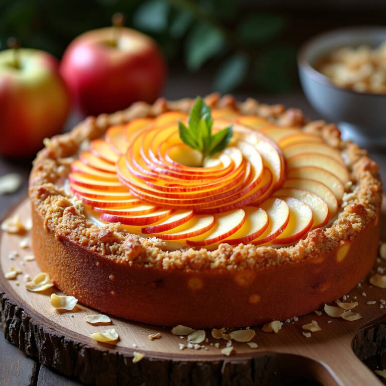 Apfel-Quark-Streuselkuchen Rezept