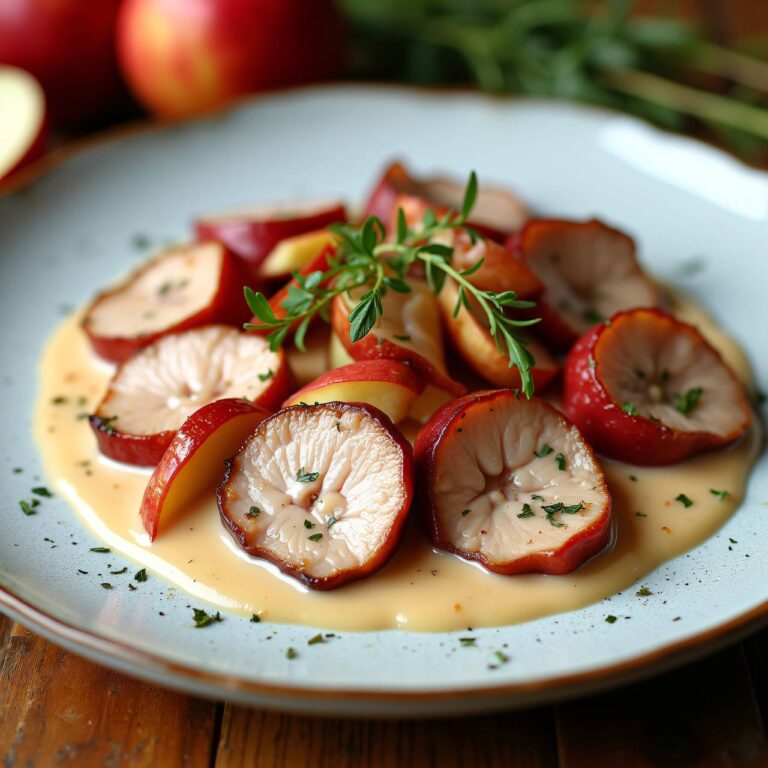 Apfel-Sahne-Geschnetzeltes Rezept