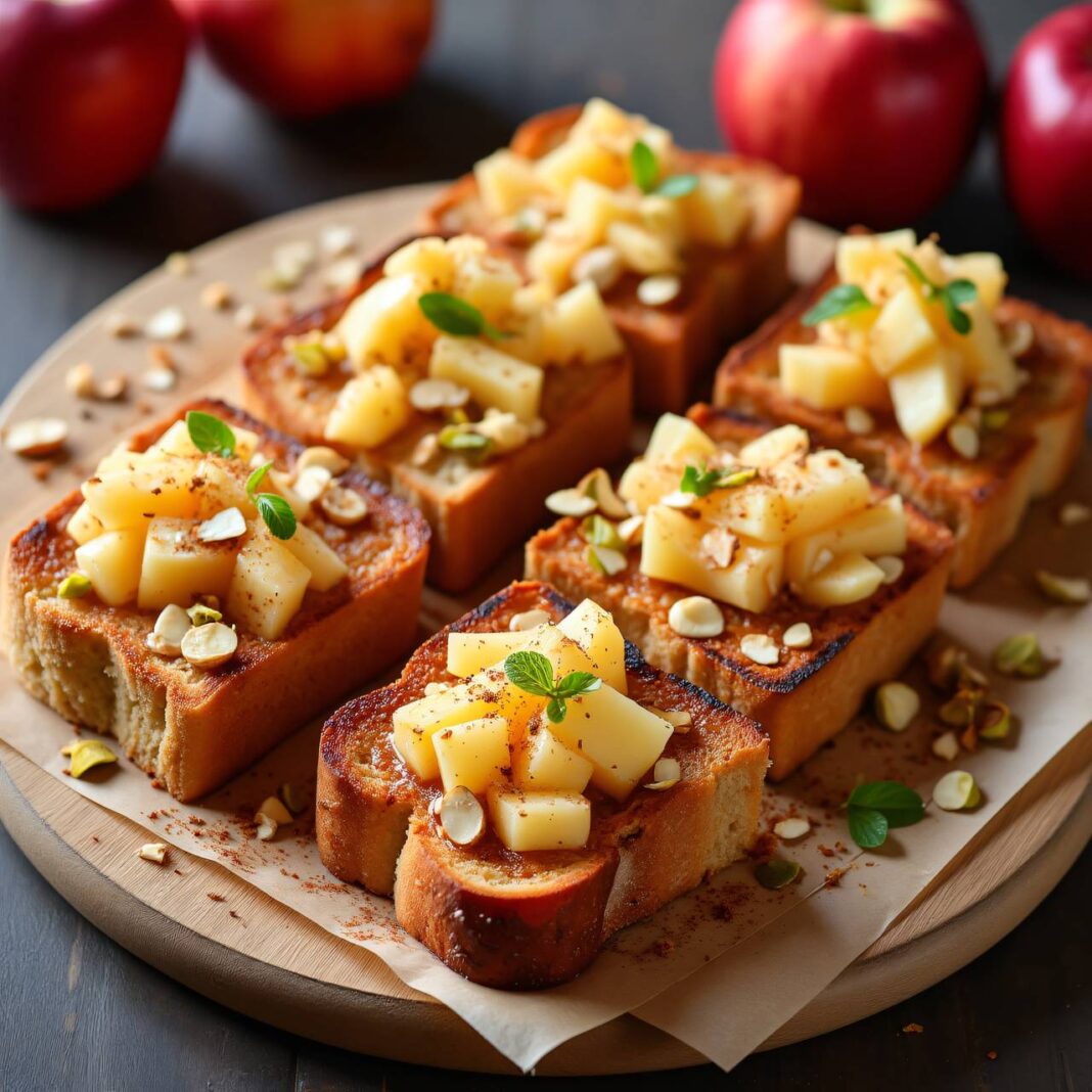 Apfel-Toast Rezept Apfel-Toast Rezept