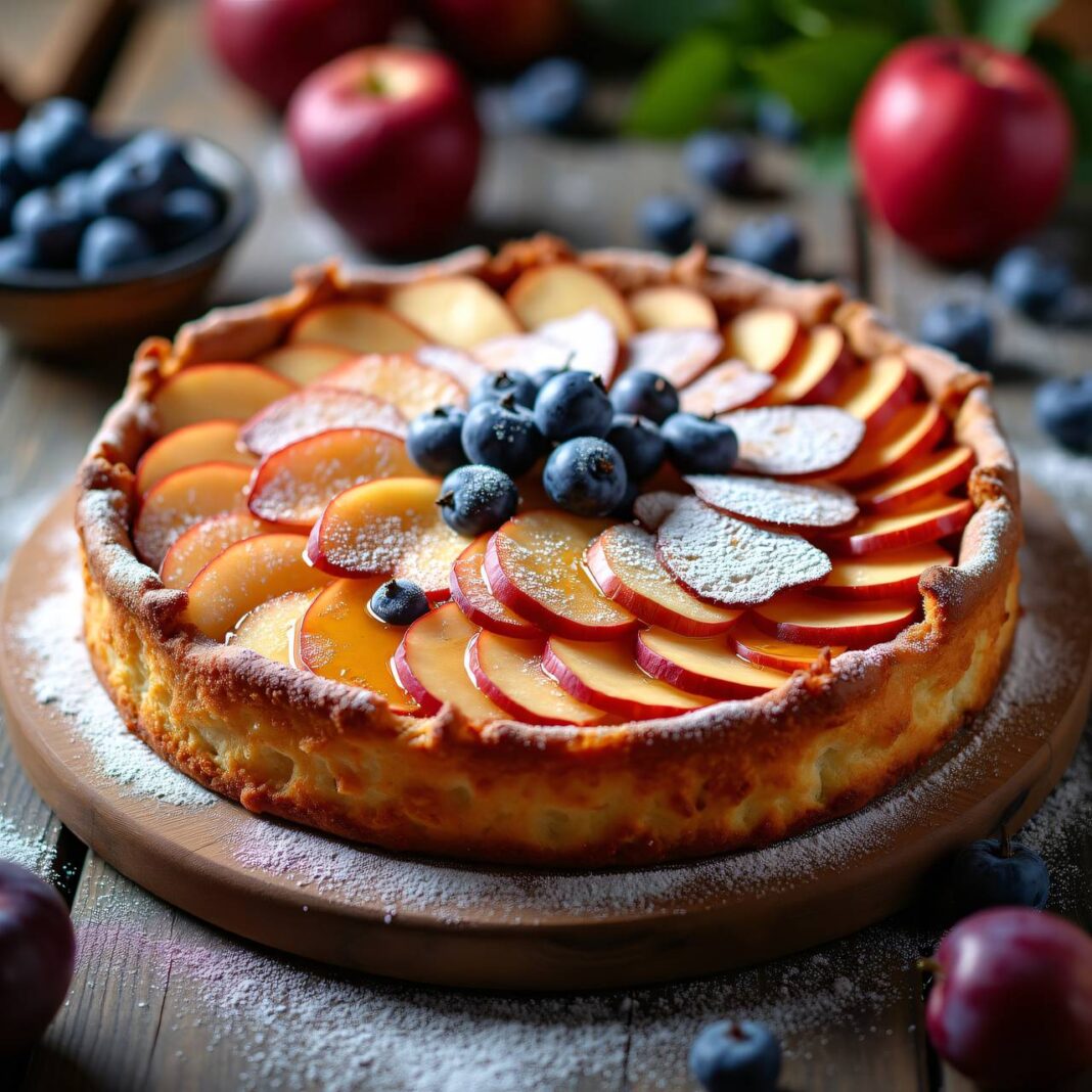 Apfel-Trauben-Kuchen Rezept Apfel-Trauben-Kuchen Rezept