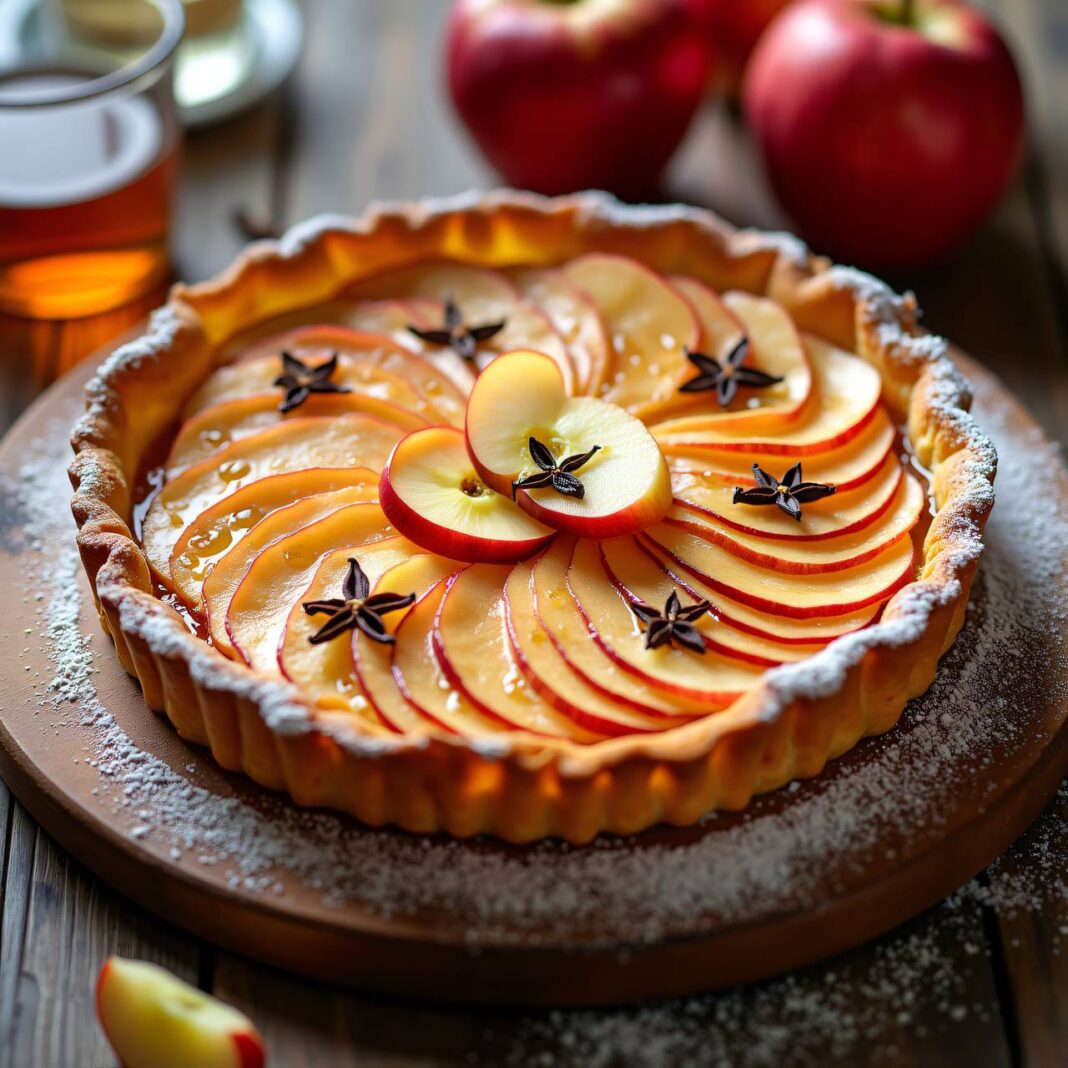 Apfel-Vanille-Torte Rezept Apfel-Vanille-Torte Rezept