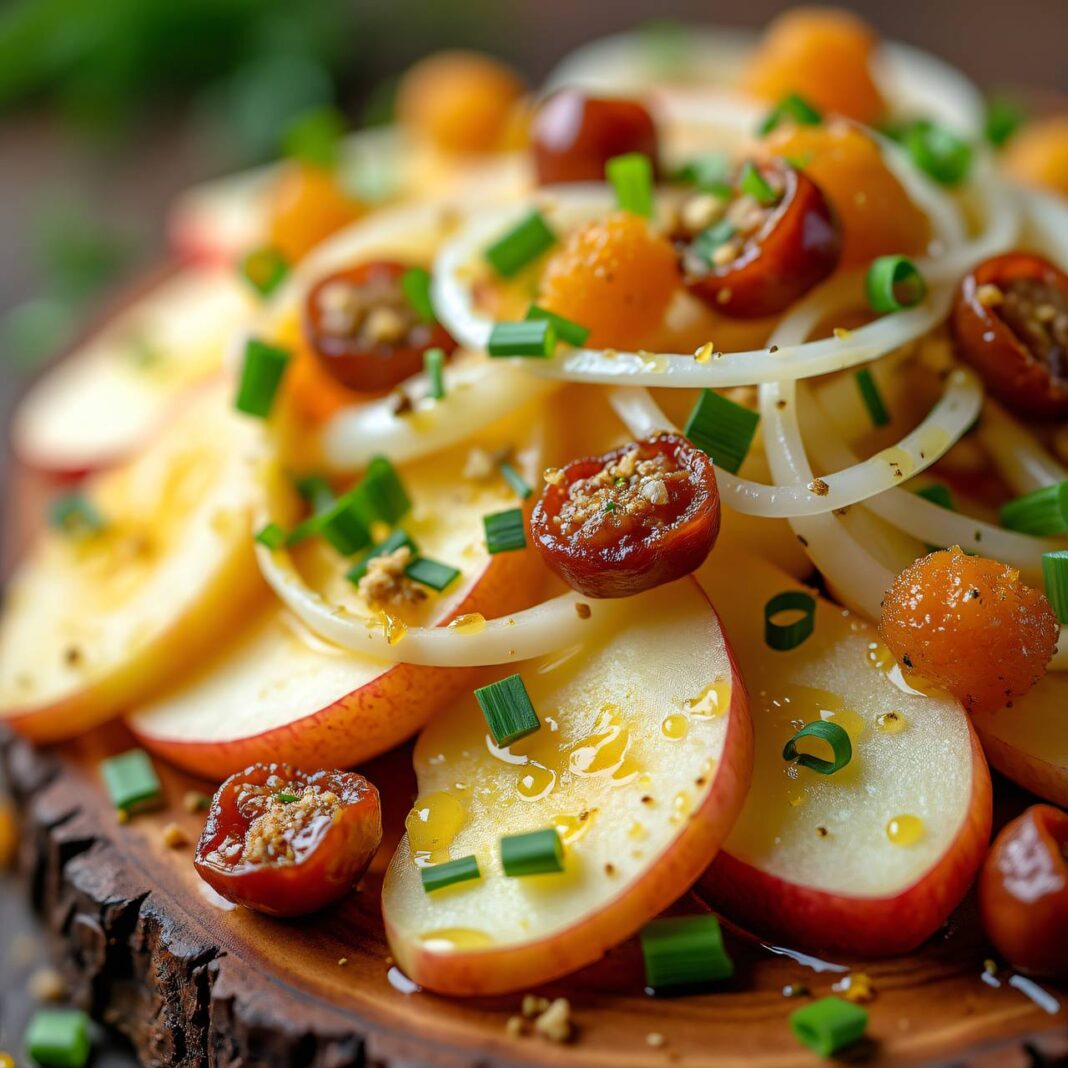 Apfel-Zwiebel-Salat Rezept Apfel-Zwiebel-Salat Rezept