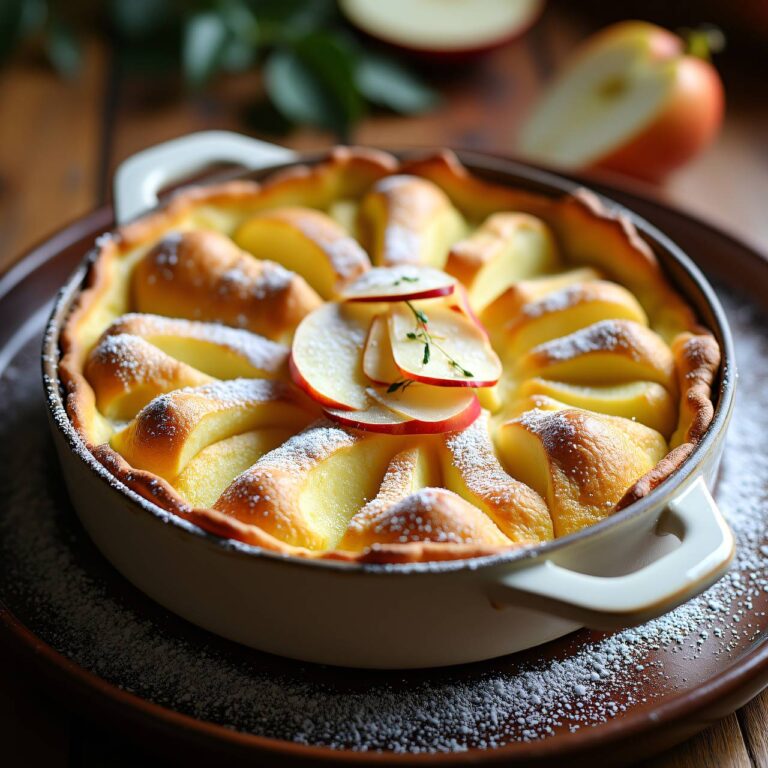 Apfelauflauf Rezept