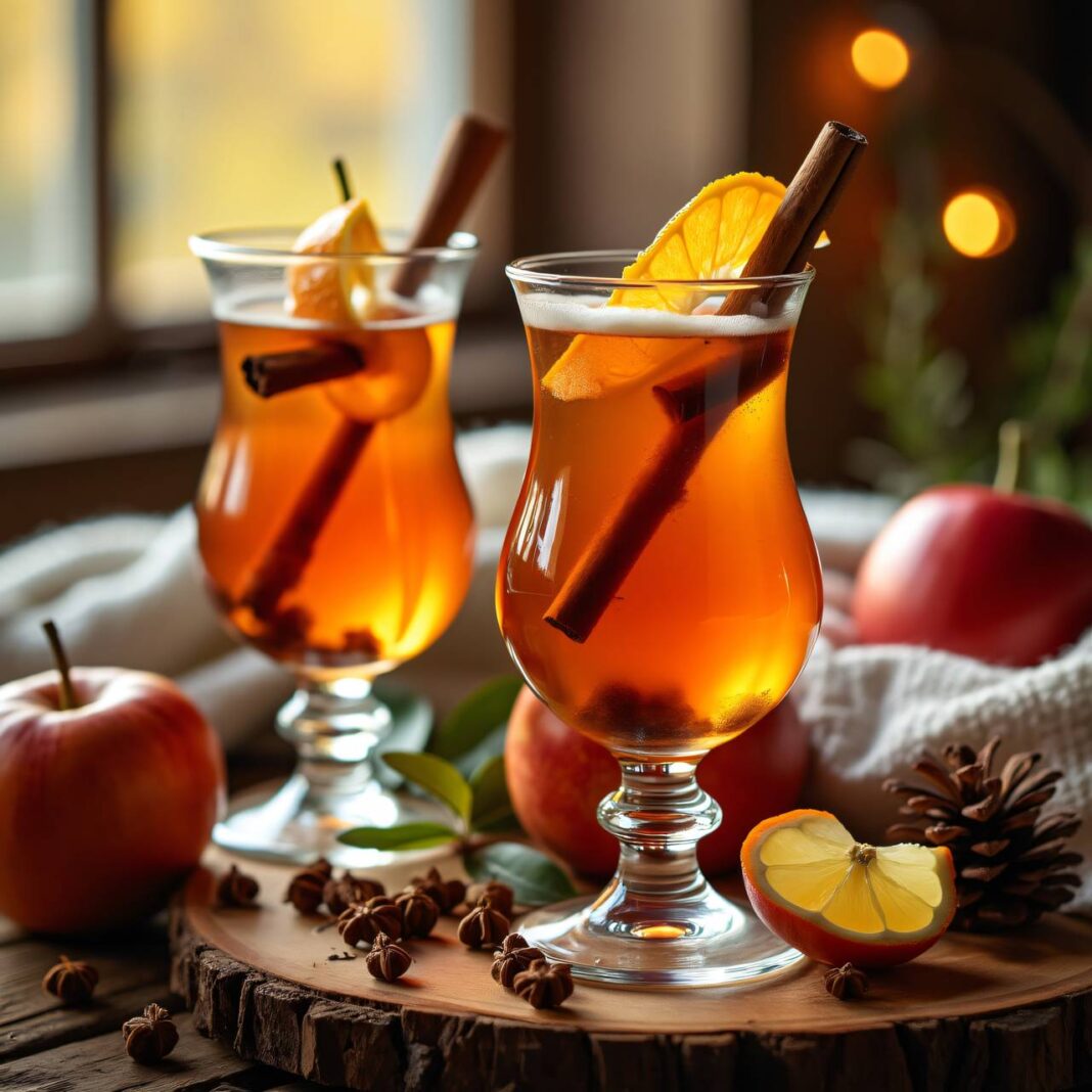 Apfelglühwein Rezept Apfelglühwein Rezept