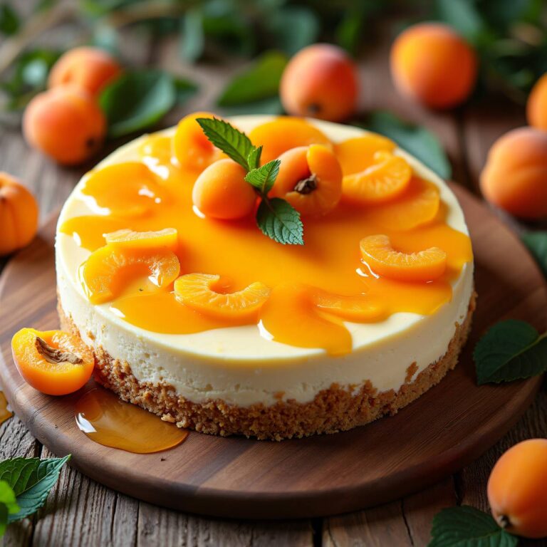 Aprikosen-Cheesecake Rezept