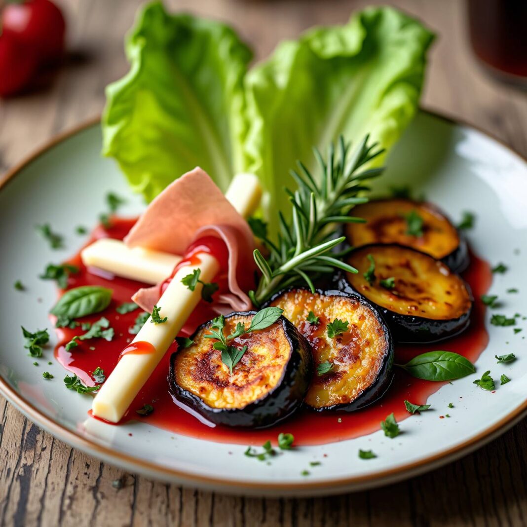 Auberginen-Antipasti Rezept Auberginen-Antipasti Rezept