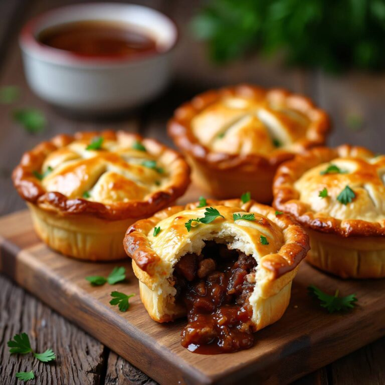 Australische Fleischpasteten Rezept