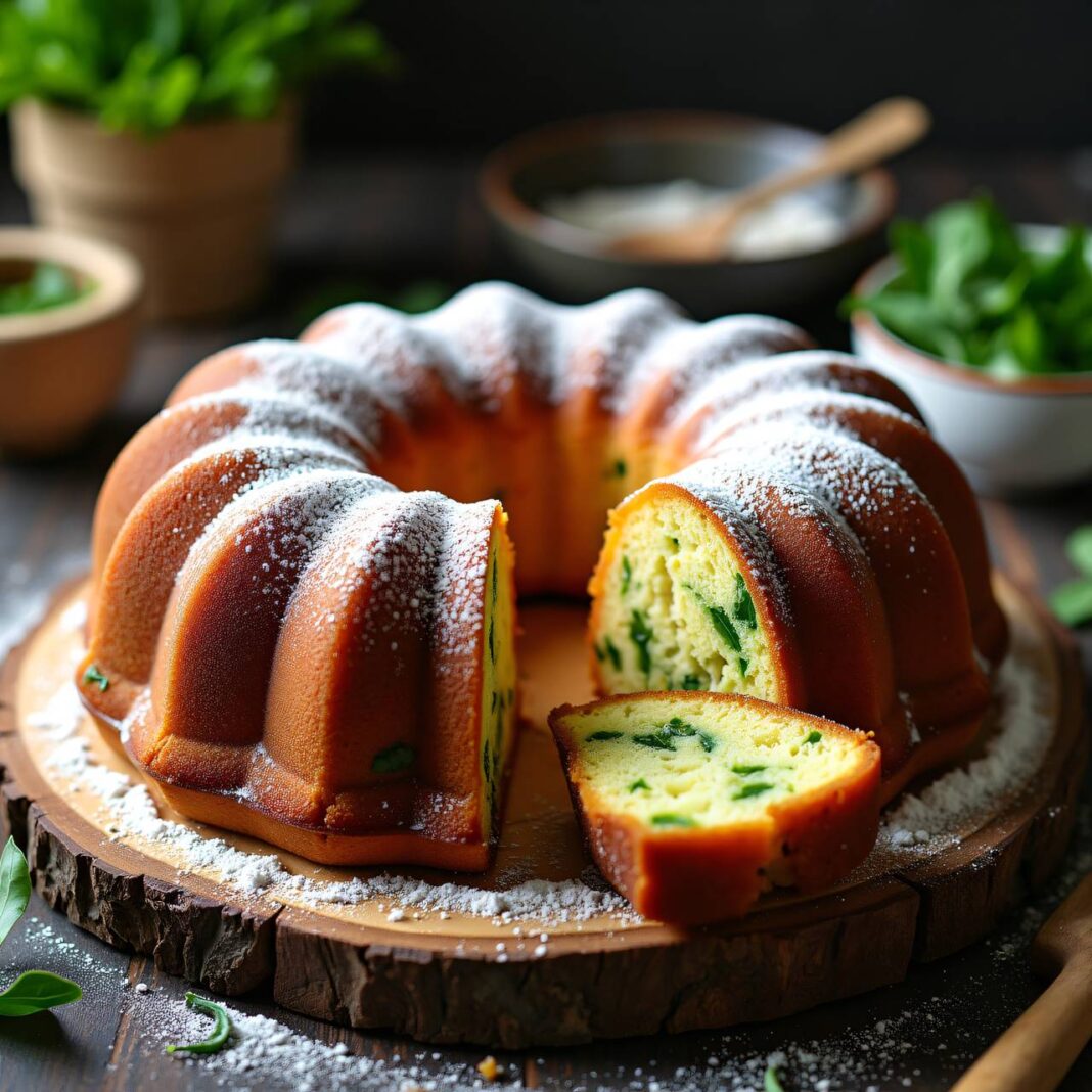 Bärlauch-Gugelhopf Rezept Bärlauch-Gugelhopf Rezept