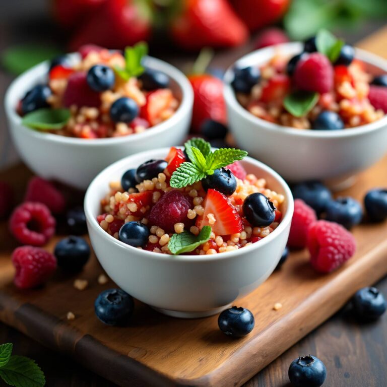 Beeren-Couscous Rezept