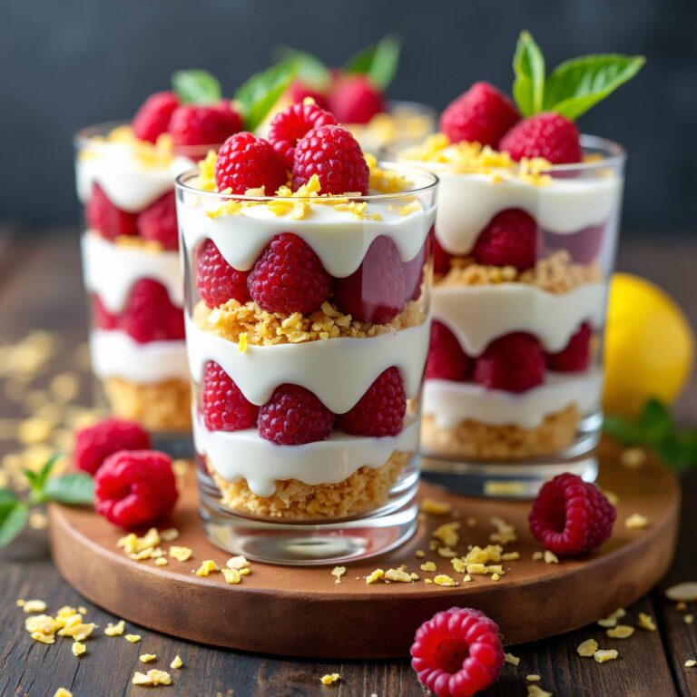 Beeren-Makronen-Glas Rezept