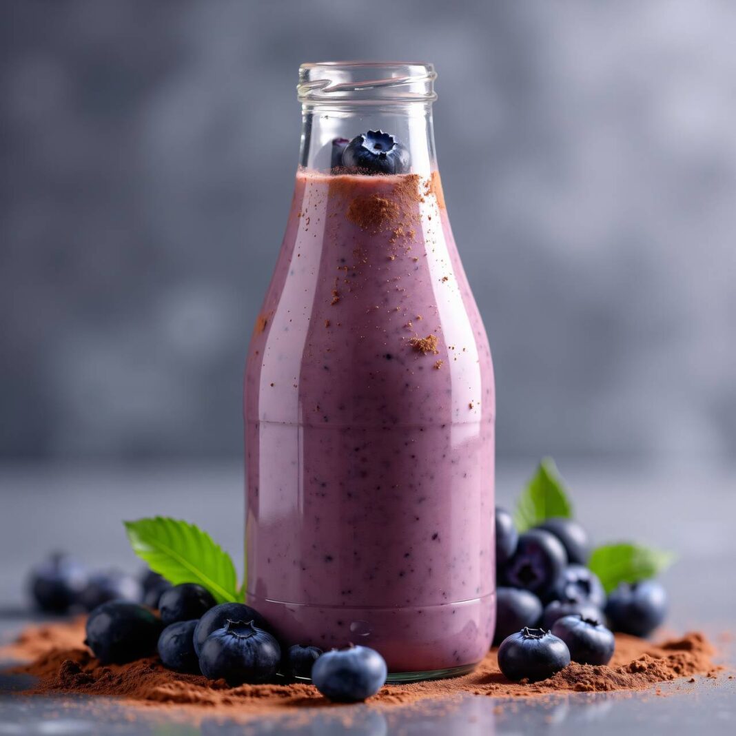 Beeren-Schokoladen-Recovery-Shake Rezept Beeren-Schokoladen-Recovery-Shake Rezept