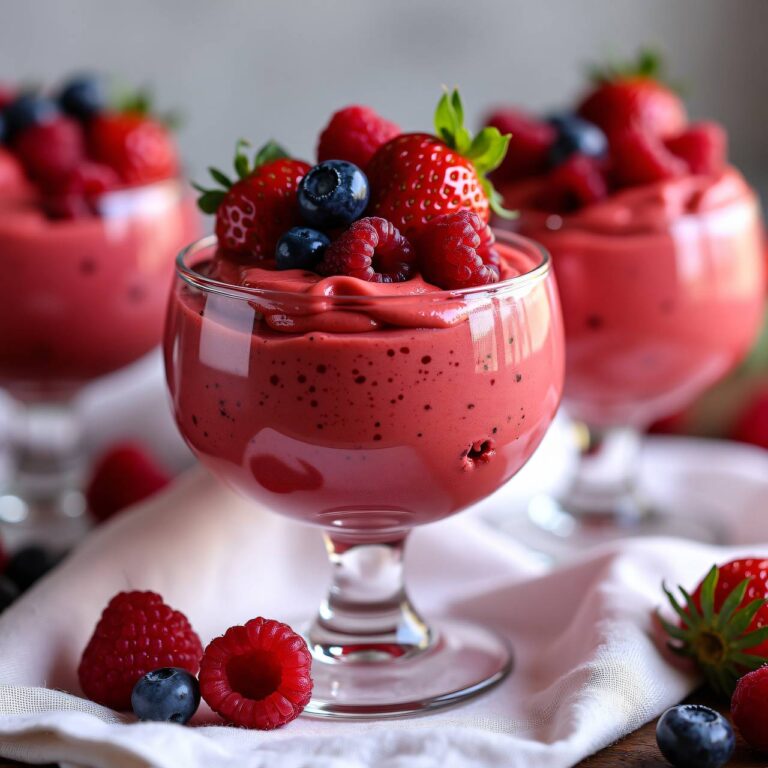 Beerenmousse Rezept