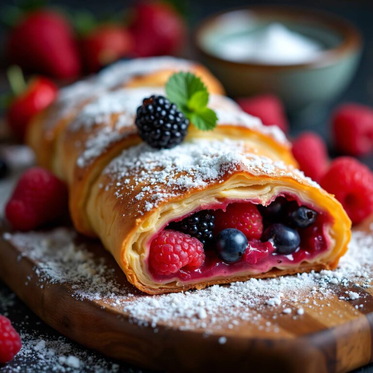 Beerenstrudel Rezept