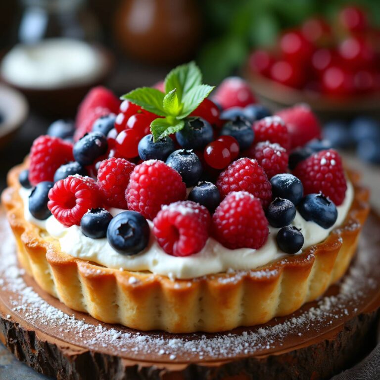 Beerentarte Rezept