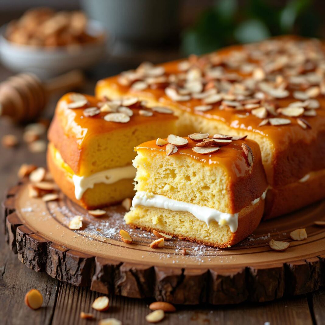 Bienenstichkuchen Rezept Bienenstichkuchen Rezept