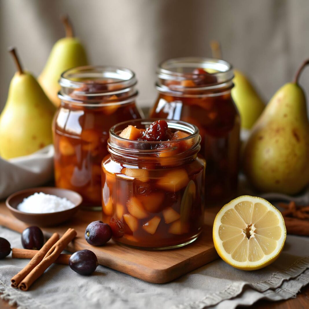 Birnen-Chutney Rezept Birnen-Chutney Rezept