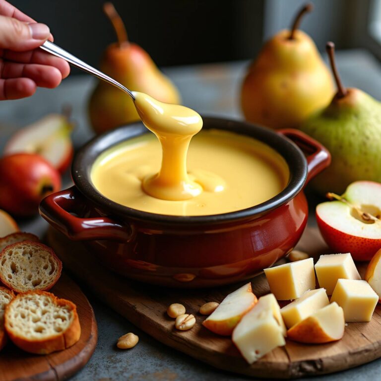 Birnen-Fondue Rezept