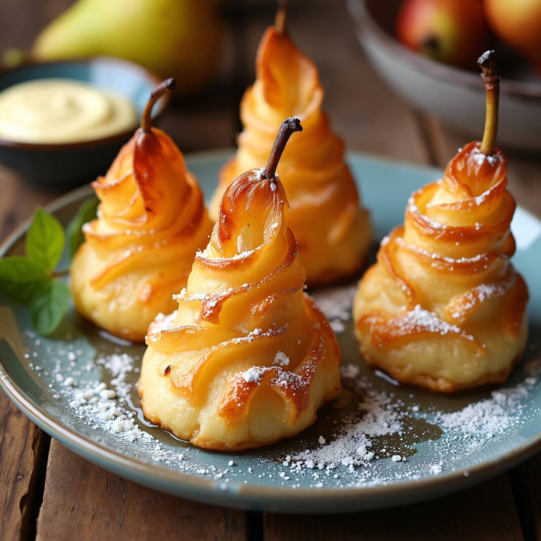 Birnen im Teigmantel Rezept Birnen im Teigmantel Rezept