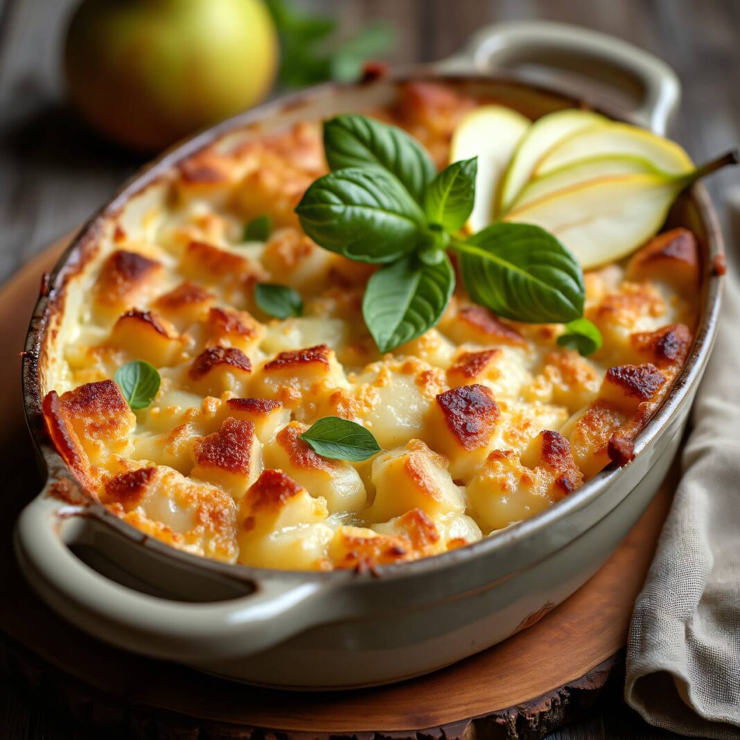 Birnen-Kartoffel-Gratin Rezept Birnen-Kartoffel-Gratin Rezept
