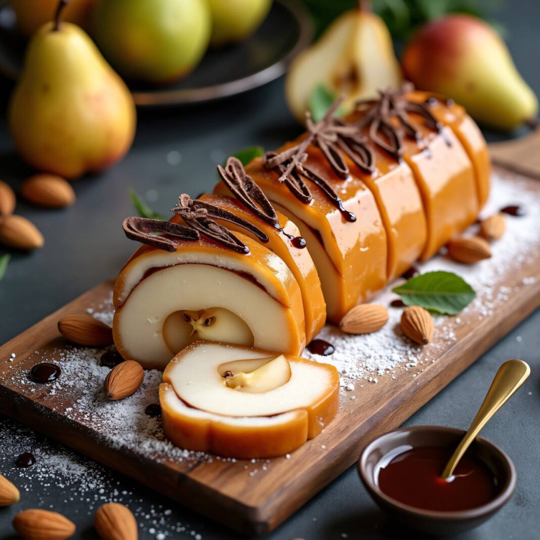 Birnen-Mandel-Terrine Rezept Birnen-Mandel-Terrine Rezept