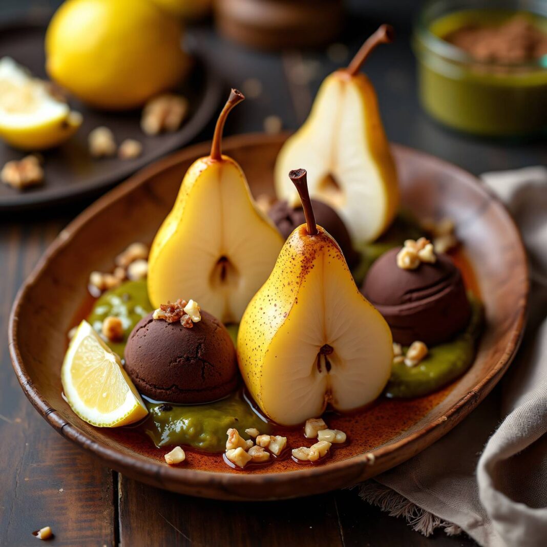 Birnen mit Nuss-Pesto Rezept Birnen mit Nuss-Pesto Rezept