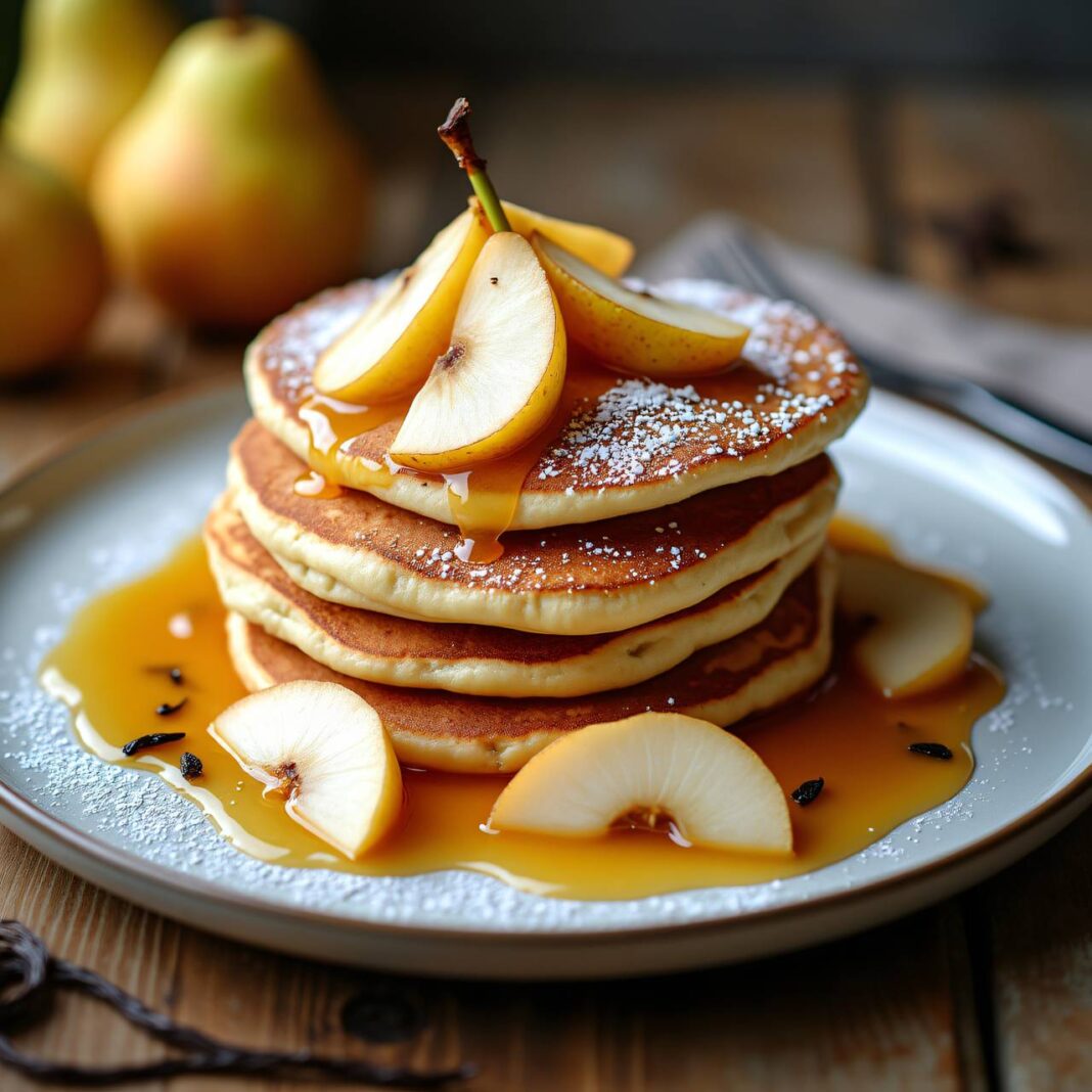 Birnen-Pancakes Rezept Birnen-Pancakes Rezept