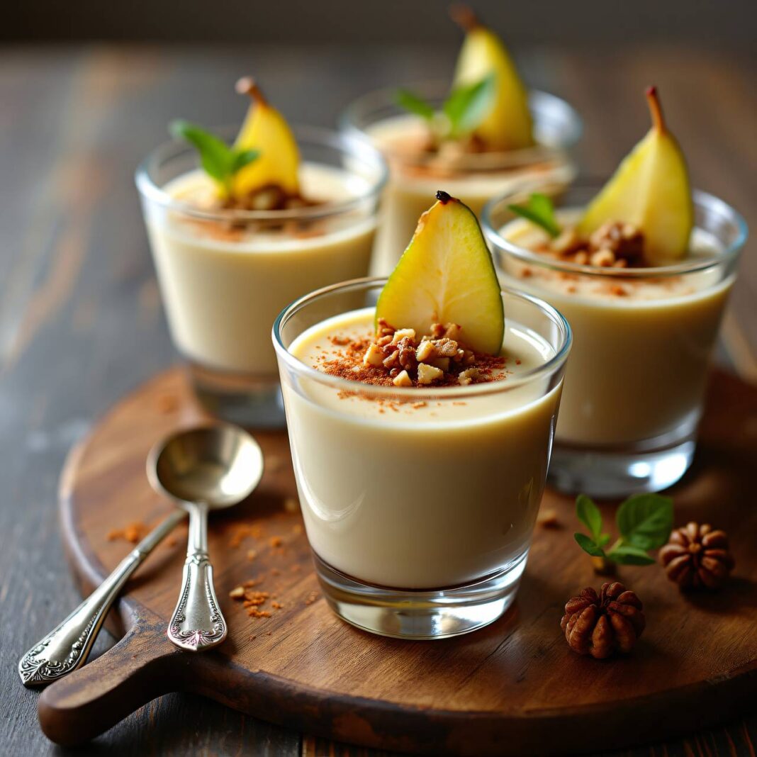 Birnen-Panna-cotta Rezept Birnen-Panna-cotta Rezept