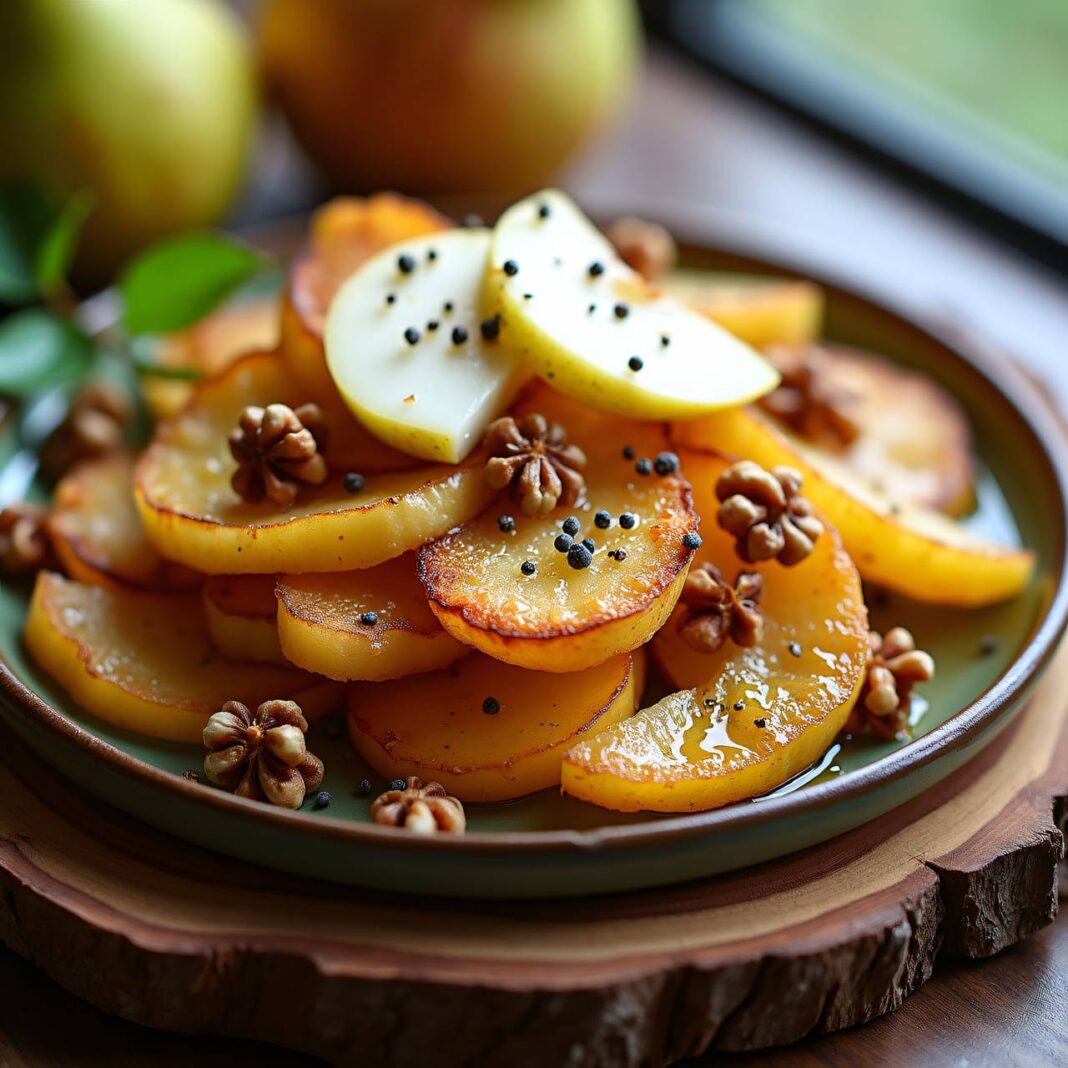 Birnen-Rösti mit Käse Rezept Birnen-Rösti mit Käse Rezept