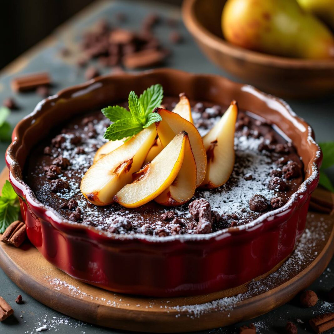 Birnen-Schokoladen-Auflauf Rezept Birnen-Schokoladen-Auflauf Rezept