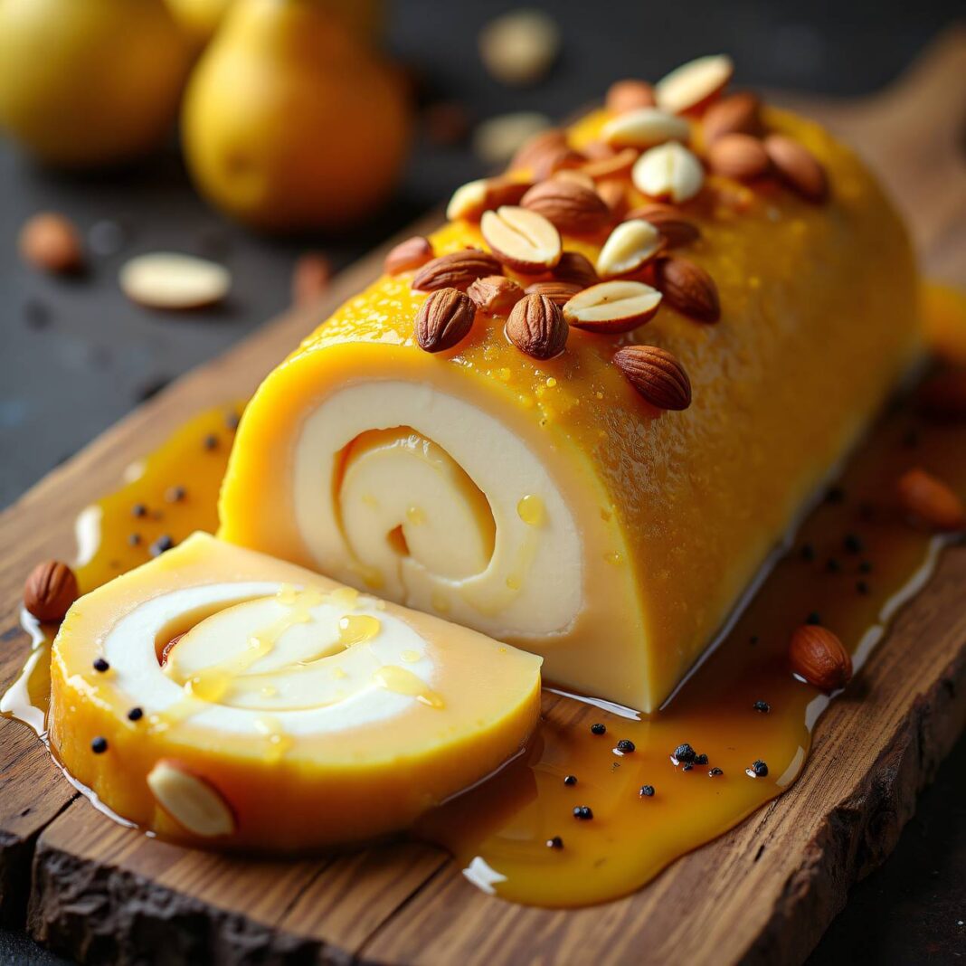 Birnen-Terrine mit Käse Rezept Birnen-Terrine mit Käse Rezept