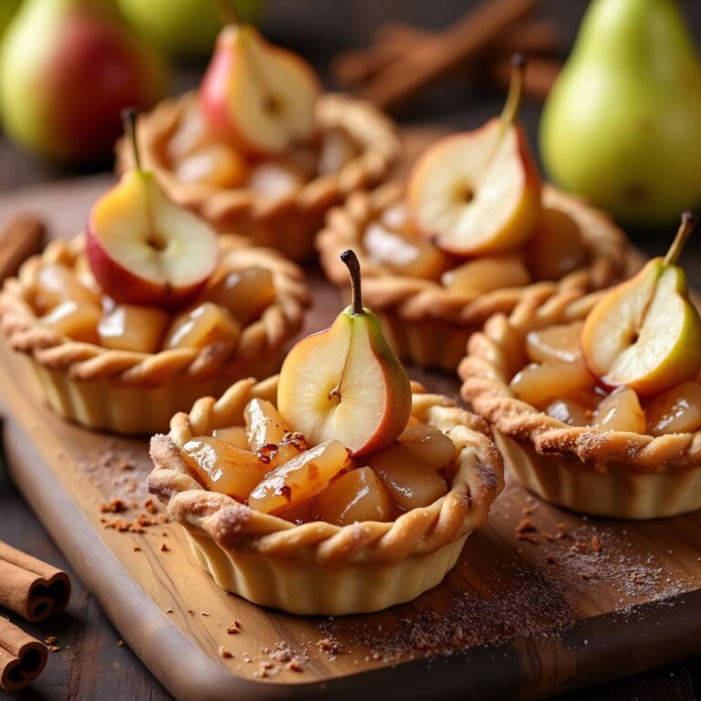 Birnen-Zimt-Pie Rezept