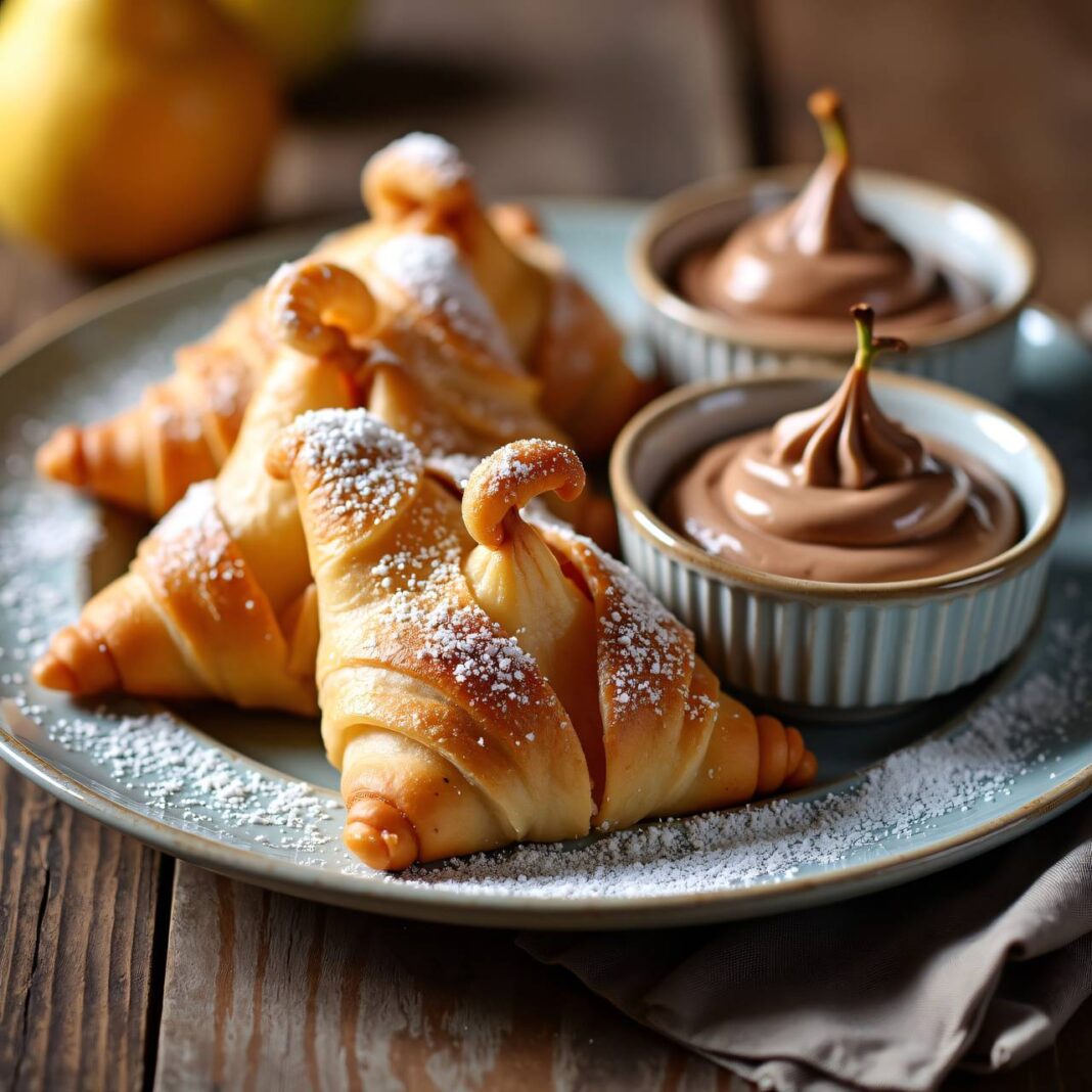 Birnenbeutel mit Mocca-Creme Rezept Birnenbeutel mit Mocca-Creme Rezept