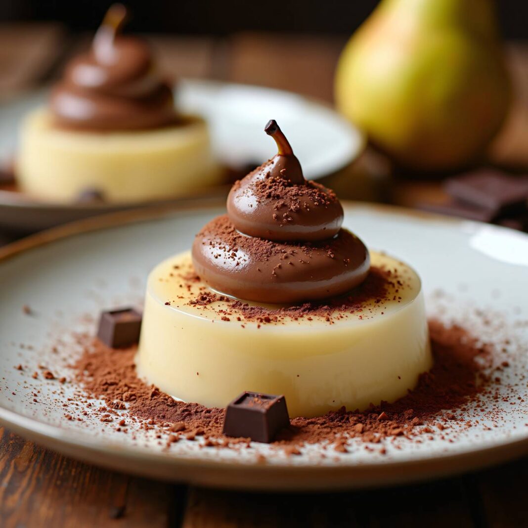 Birnencreme mit Schokolade Rezept Birnencreme mit Schokolade Rezept